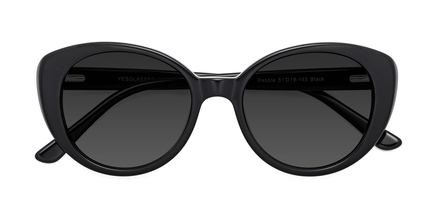 Pebble - Black Tinted Sunglasses