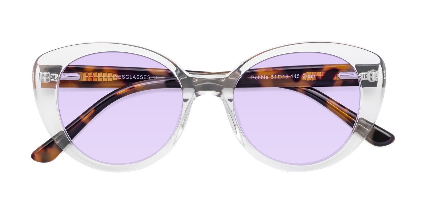 Pebble - Clear Tinted Sunglasses