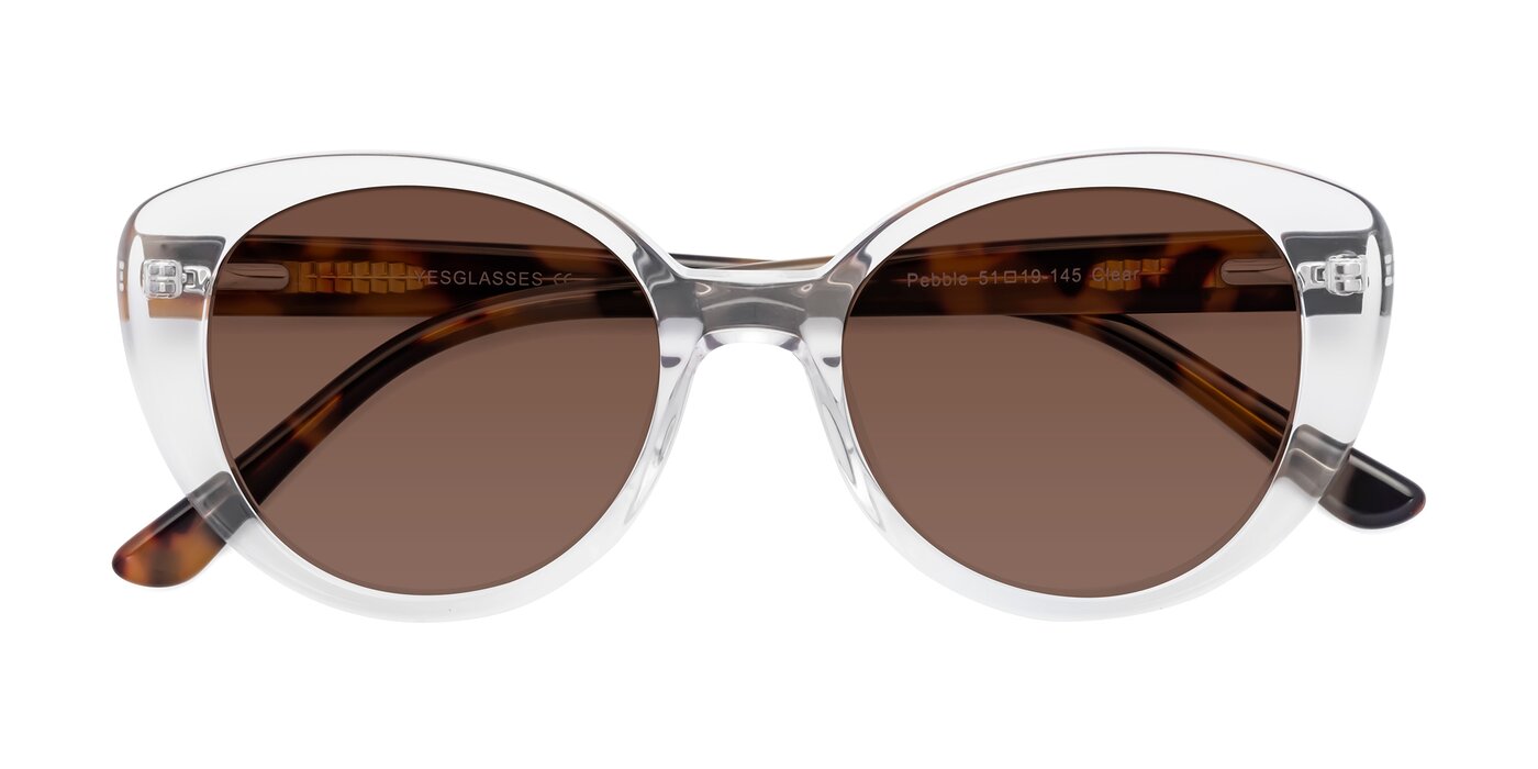 Pebble - Clear Tinted Sunglasses
