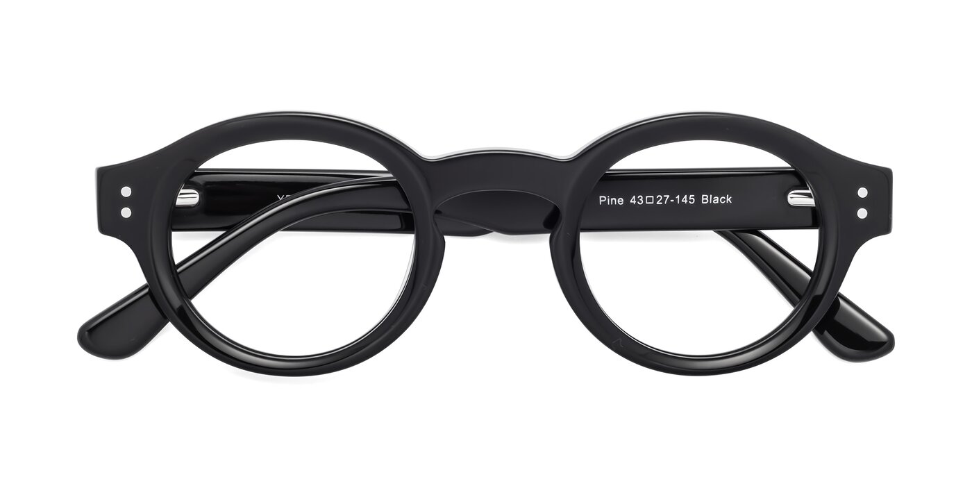Pine - Black Reading Glasses