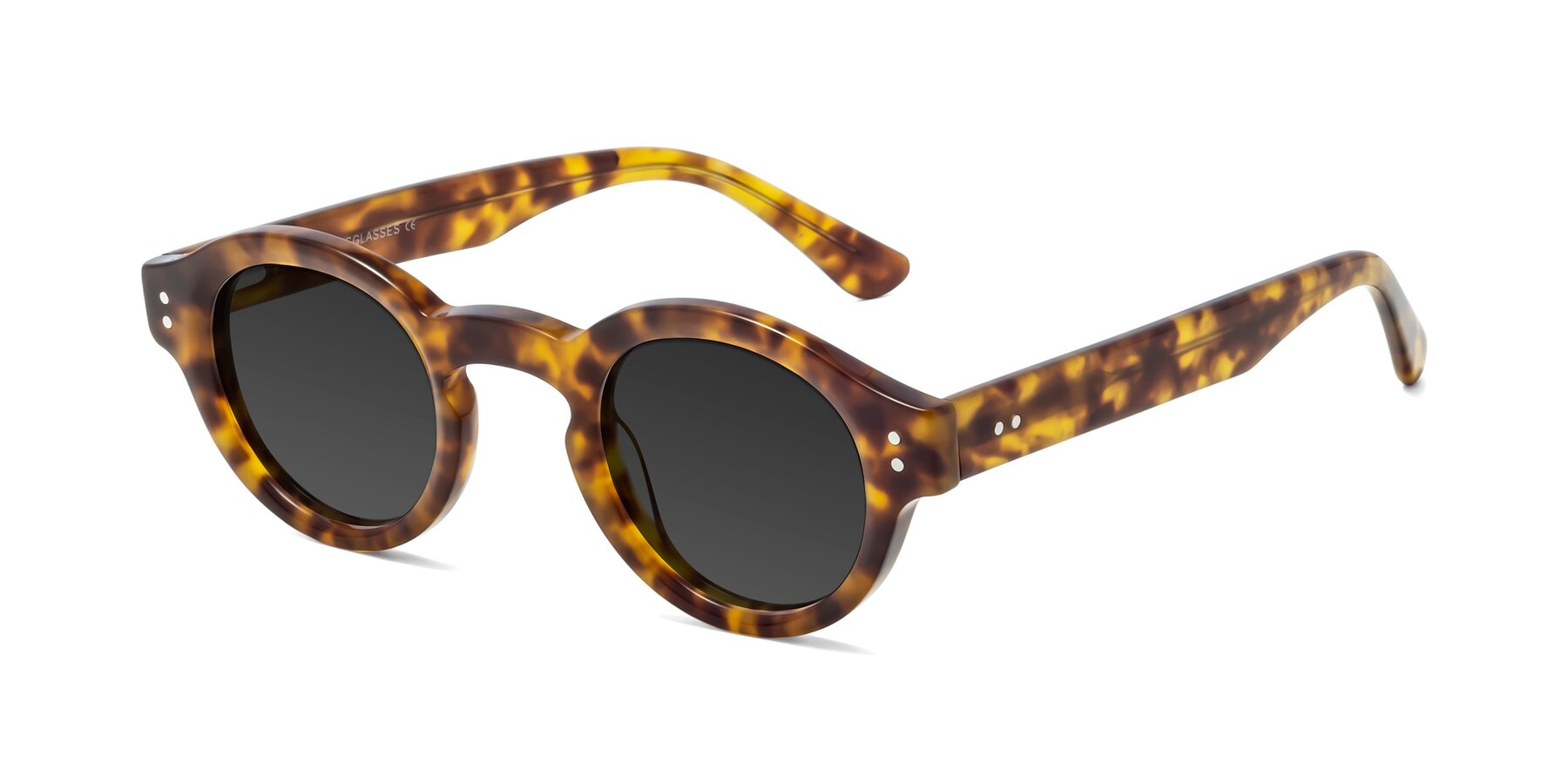 Angle of Pine in Tortoise with Gray Tinted Lenses