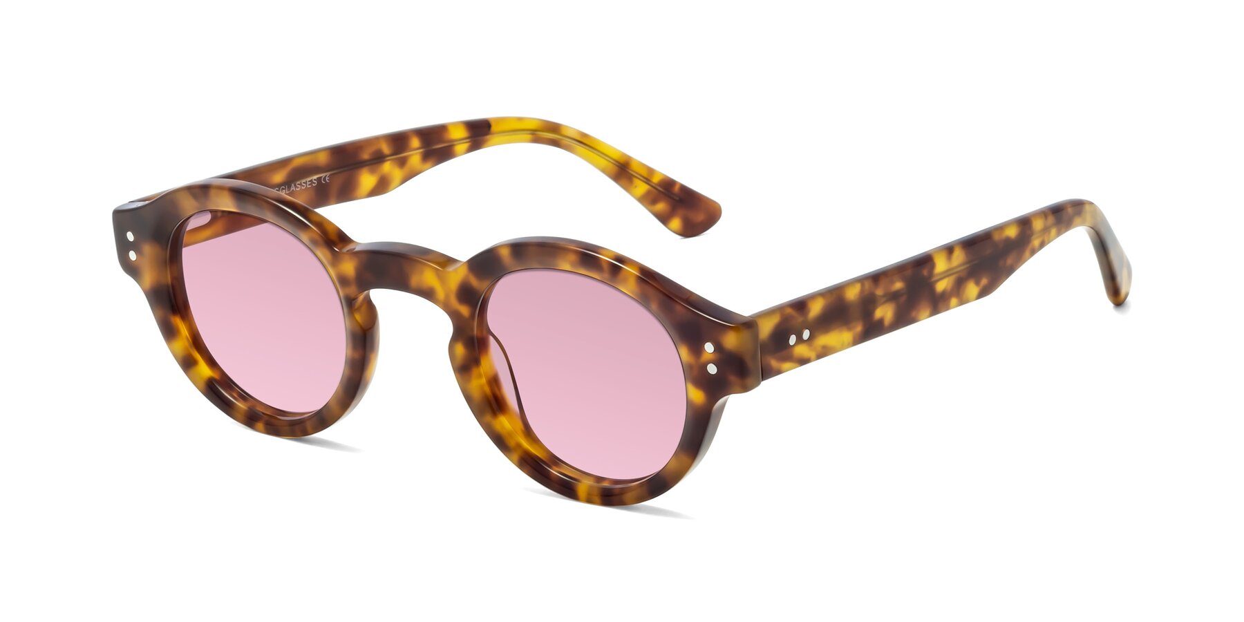 Angle of Pine in Tortoise with Light Wine Tinted Lenses