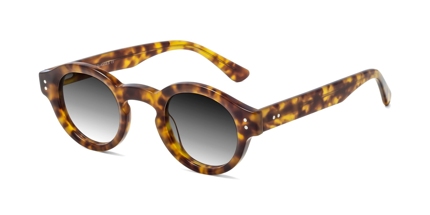 Angle of Pine in Tortoise with Gray Gradient Lenses