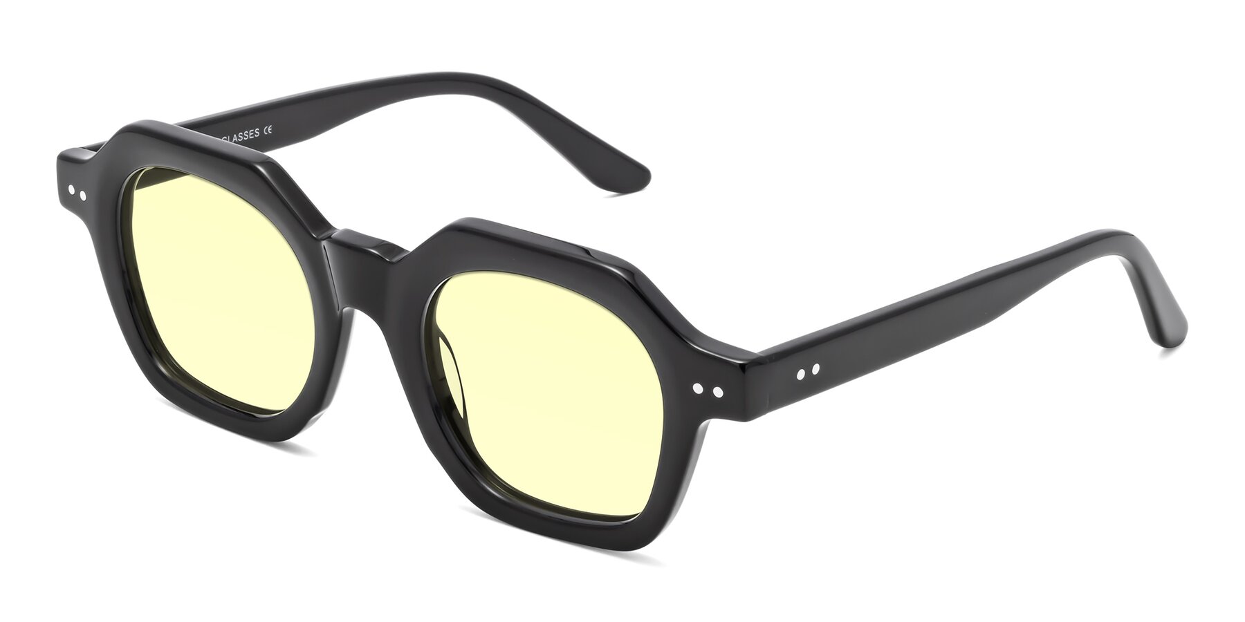 Angle of Vector in Black with Light Yellow Tinted Lenses