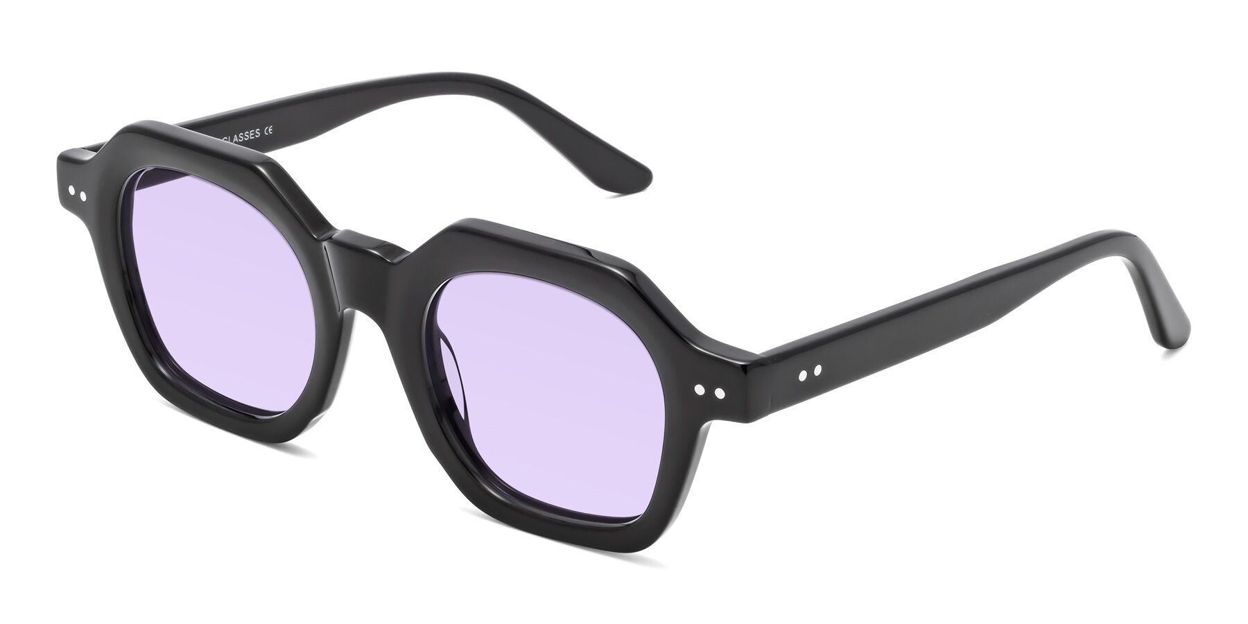 Angle of Vector in Black with Light Purple Tinted Lenses