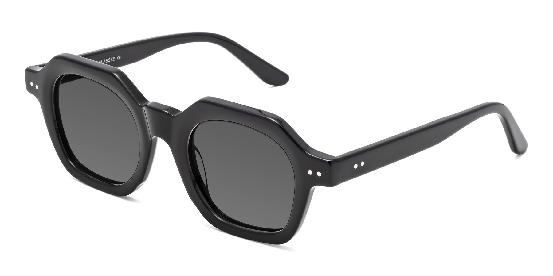 Angle of Vector in Black with Medium Gray Tinted Lenses