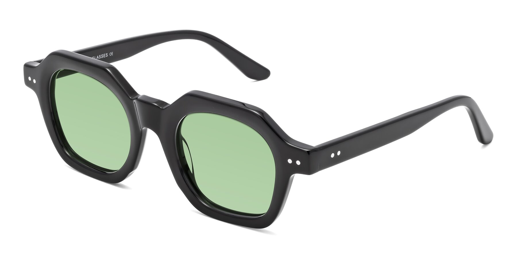 Angle of Vector in Black with Medium Green Tinted Lenses