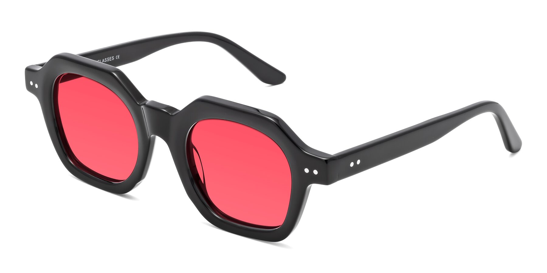 Angle of Vector in Black with Red Tinted Lenses