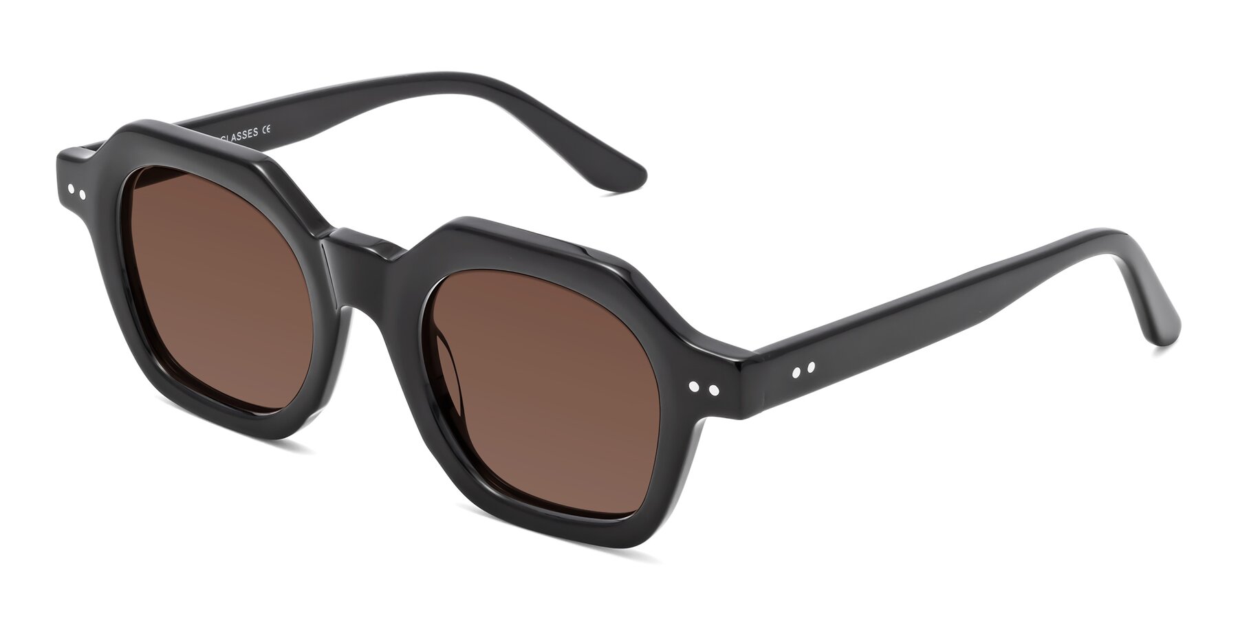 Angle of Vector in Black with Brown Tinted Lenses