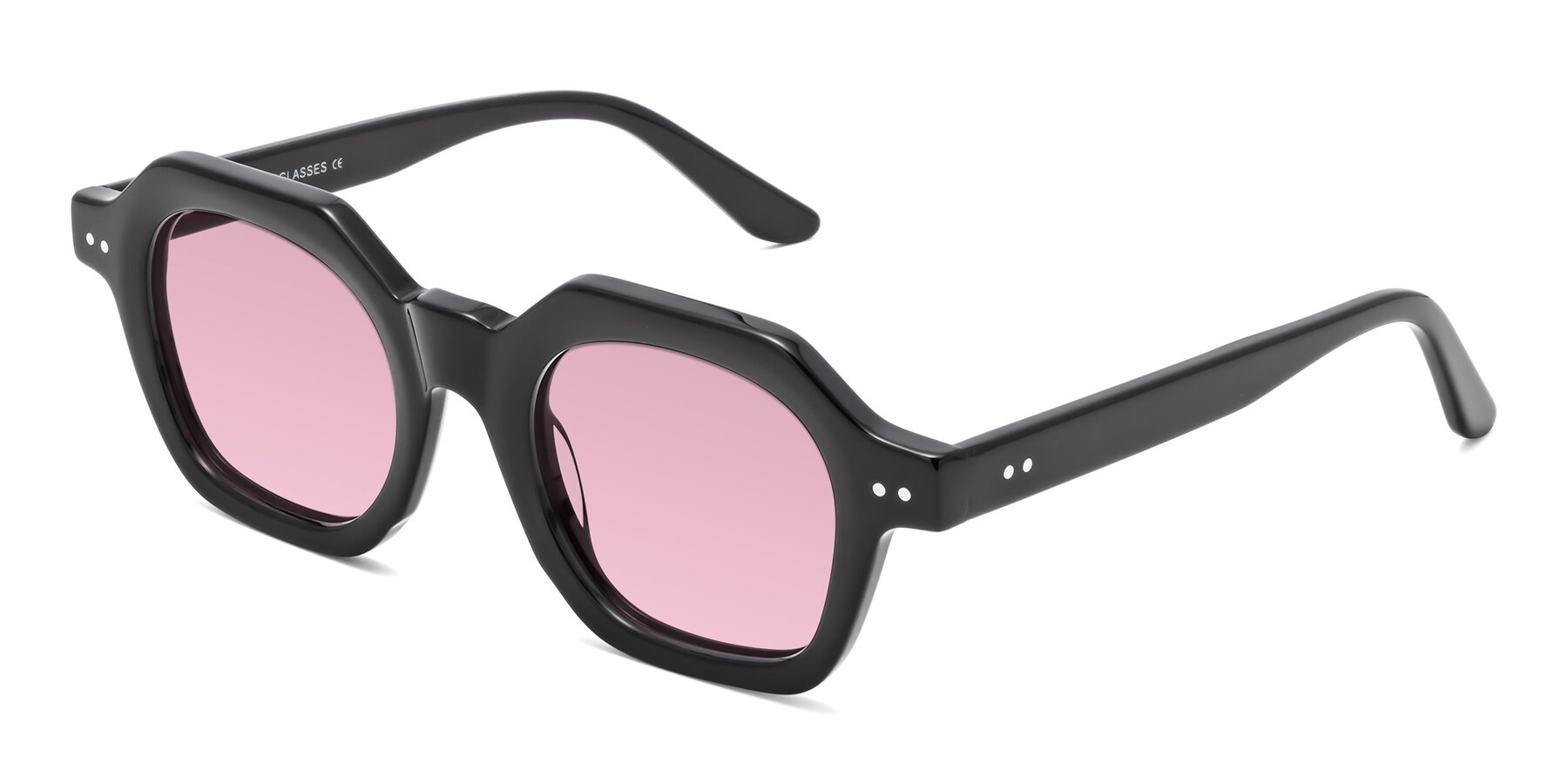 Angle of Vector in Black with Light Wine Tinted Lenses