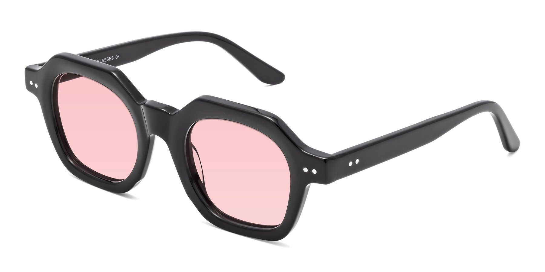 Angle of Vector in Black with Light Garnet Tinted Lenses