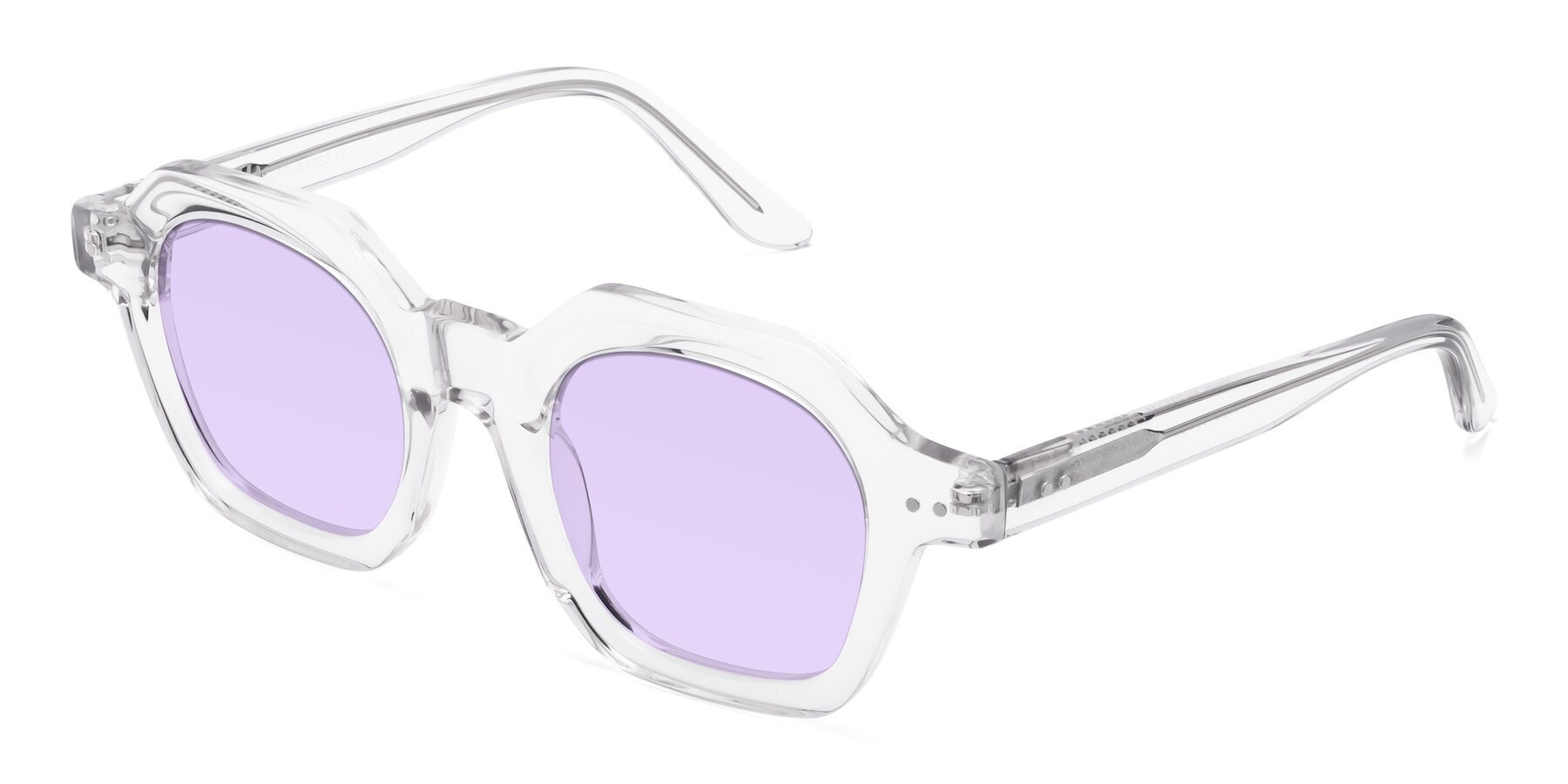 Angle of Vector in Clear with Light Purple Tinted Lenses