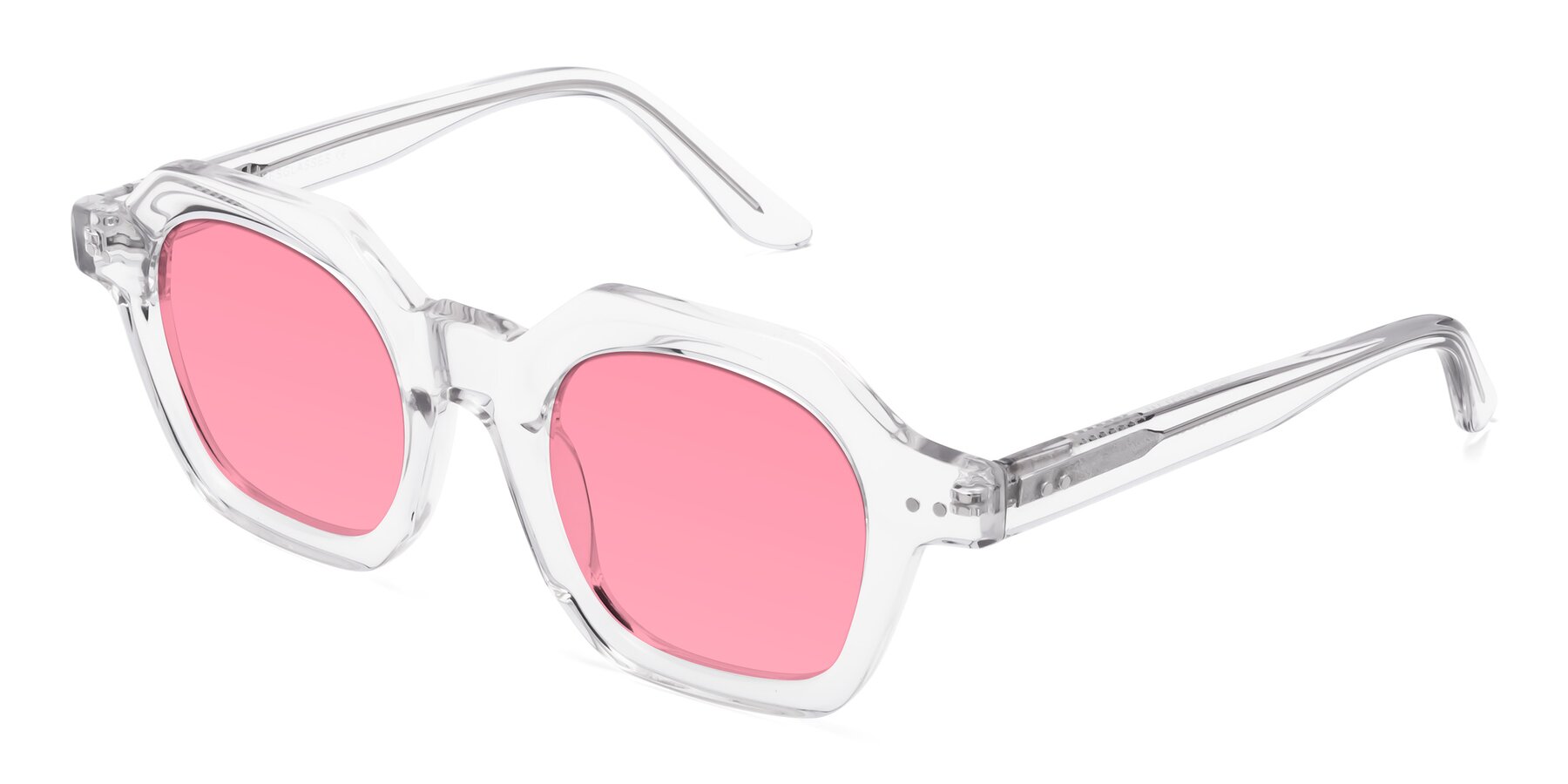 Angle of Vector in Clear with Pink Tinted Lenses