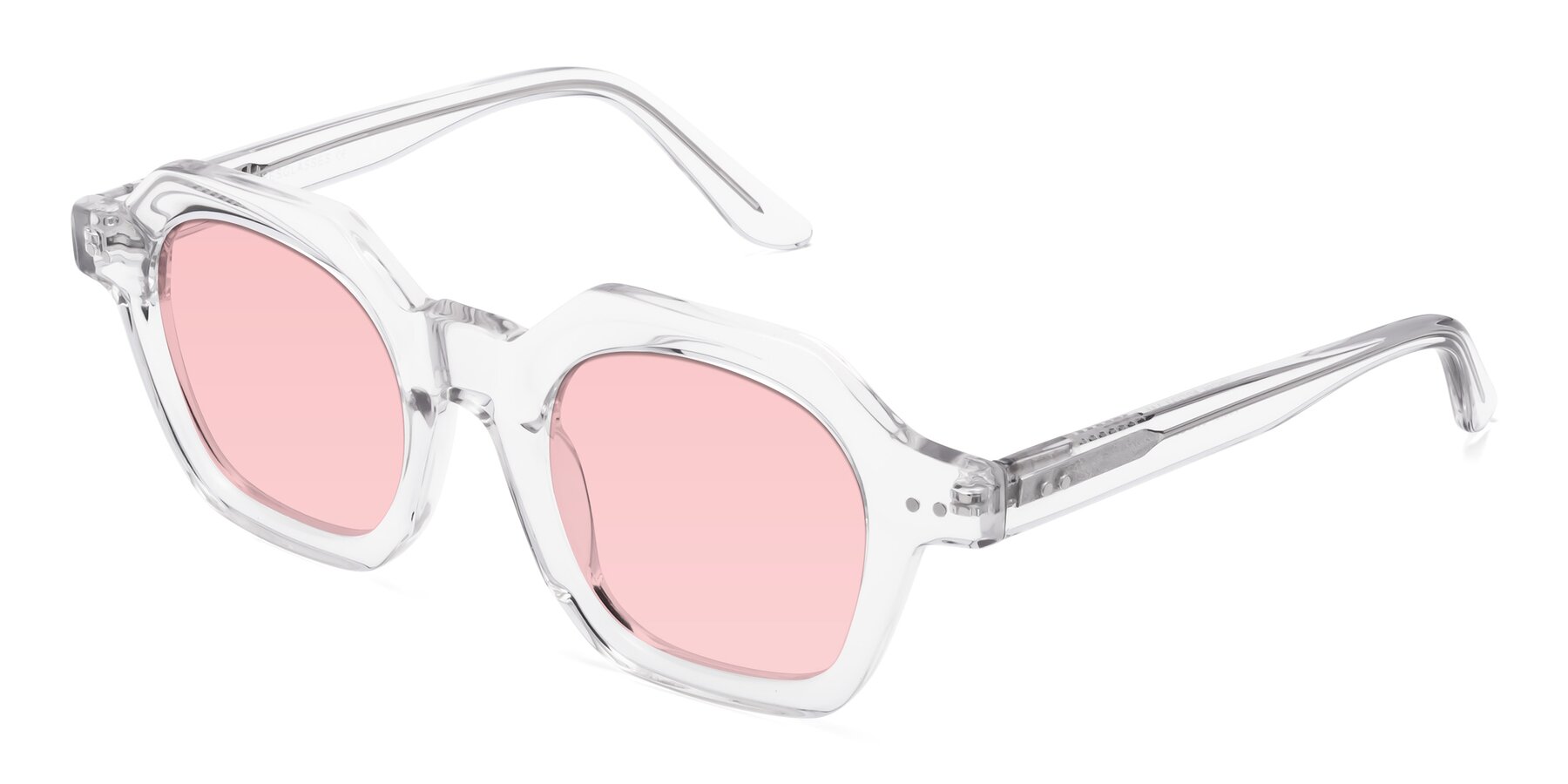 Angle of Vector in Clear with Light Garnet Tinted Lenses