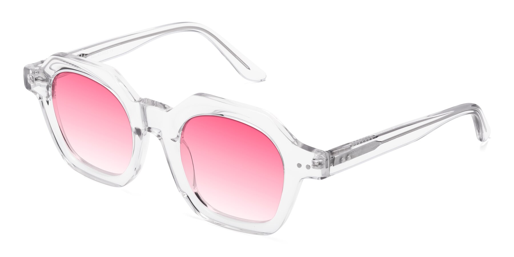 Angle of Vector in Clear with Pink Gradient Lenses