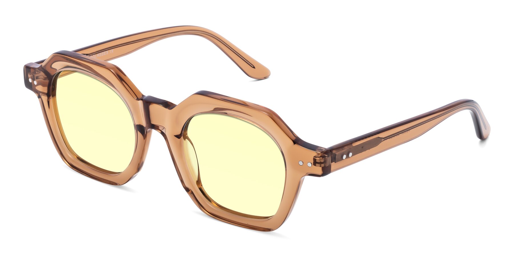 Angle of Vector in Brown with Light Yellow Tinted Lenses