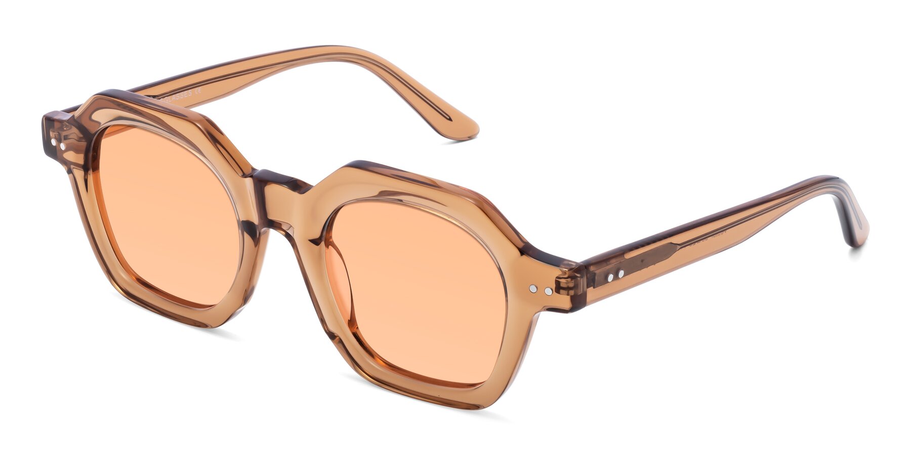 Angle of Vector in Brown with Light Orange Tinted Lenses