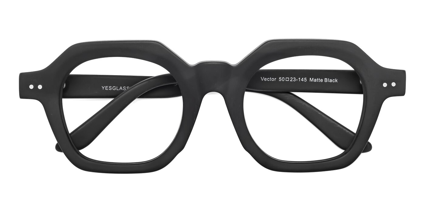 Vector - Matte Black Eyeglasses