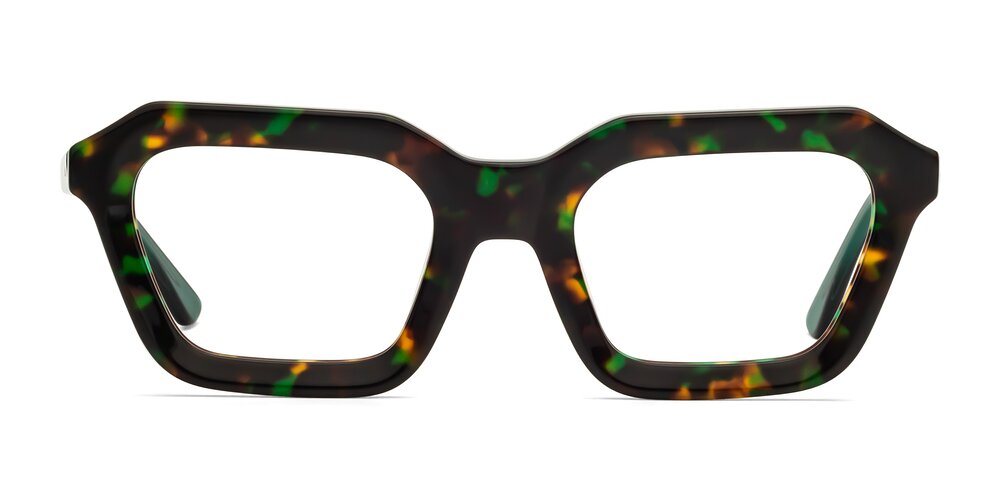 George - Green Tortoise Eyeglasses
