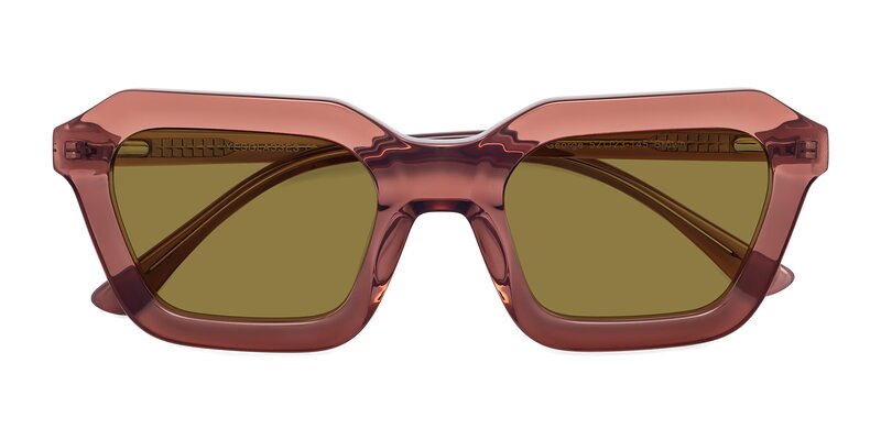 George - Brown Polarized Sunglasses