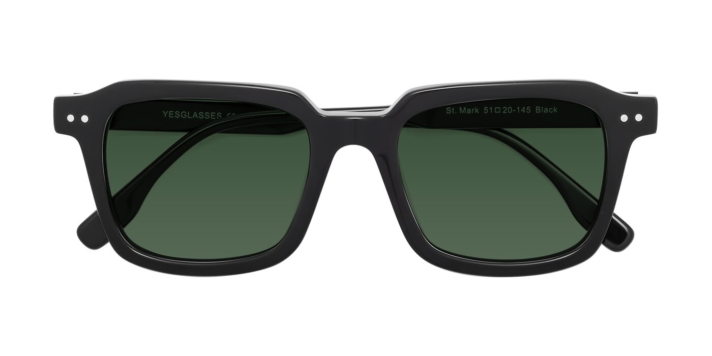 St. Mark - Black Tinted Sunglasses