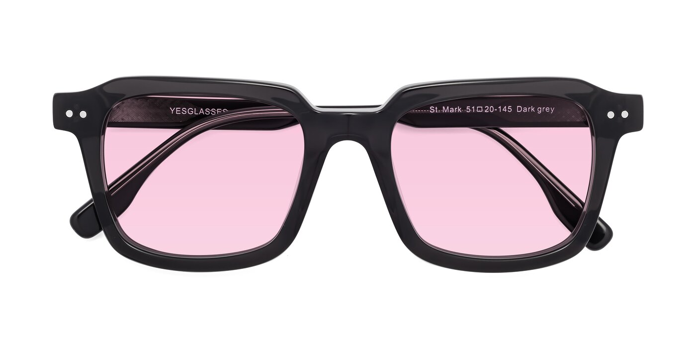 St. Mark - Dark Gray Tinted Sunglasses