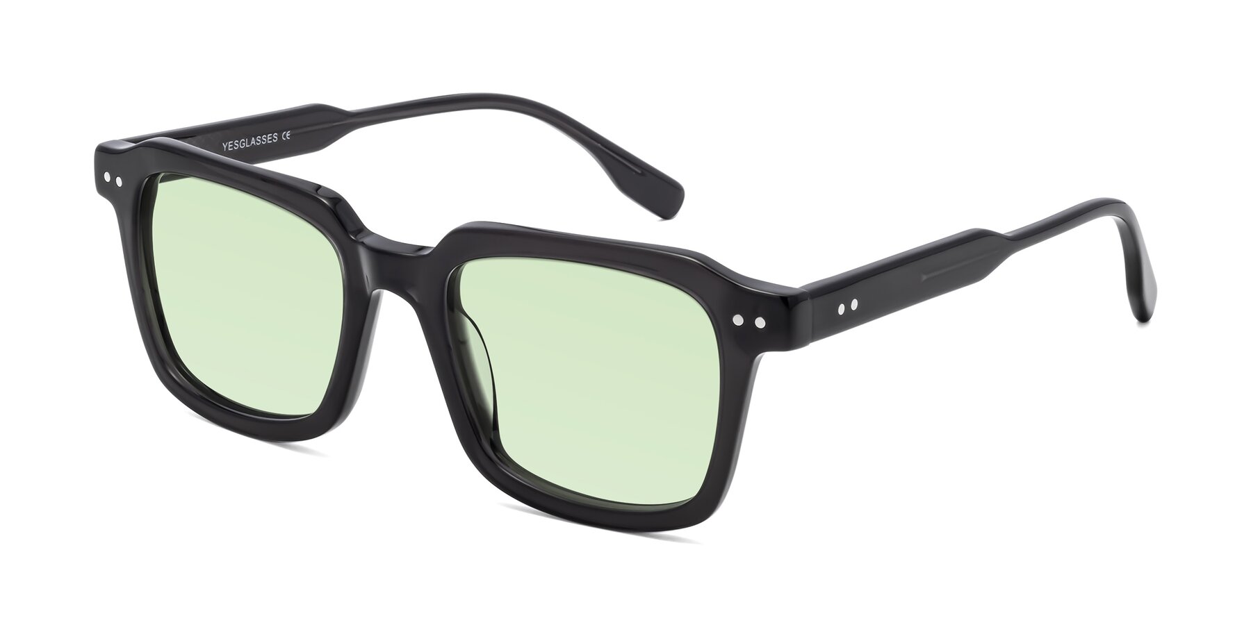 Angle of St. Mark in Dark Gray with Light Green Tinted Lenses