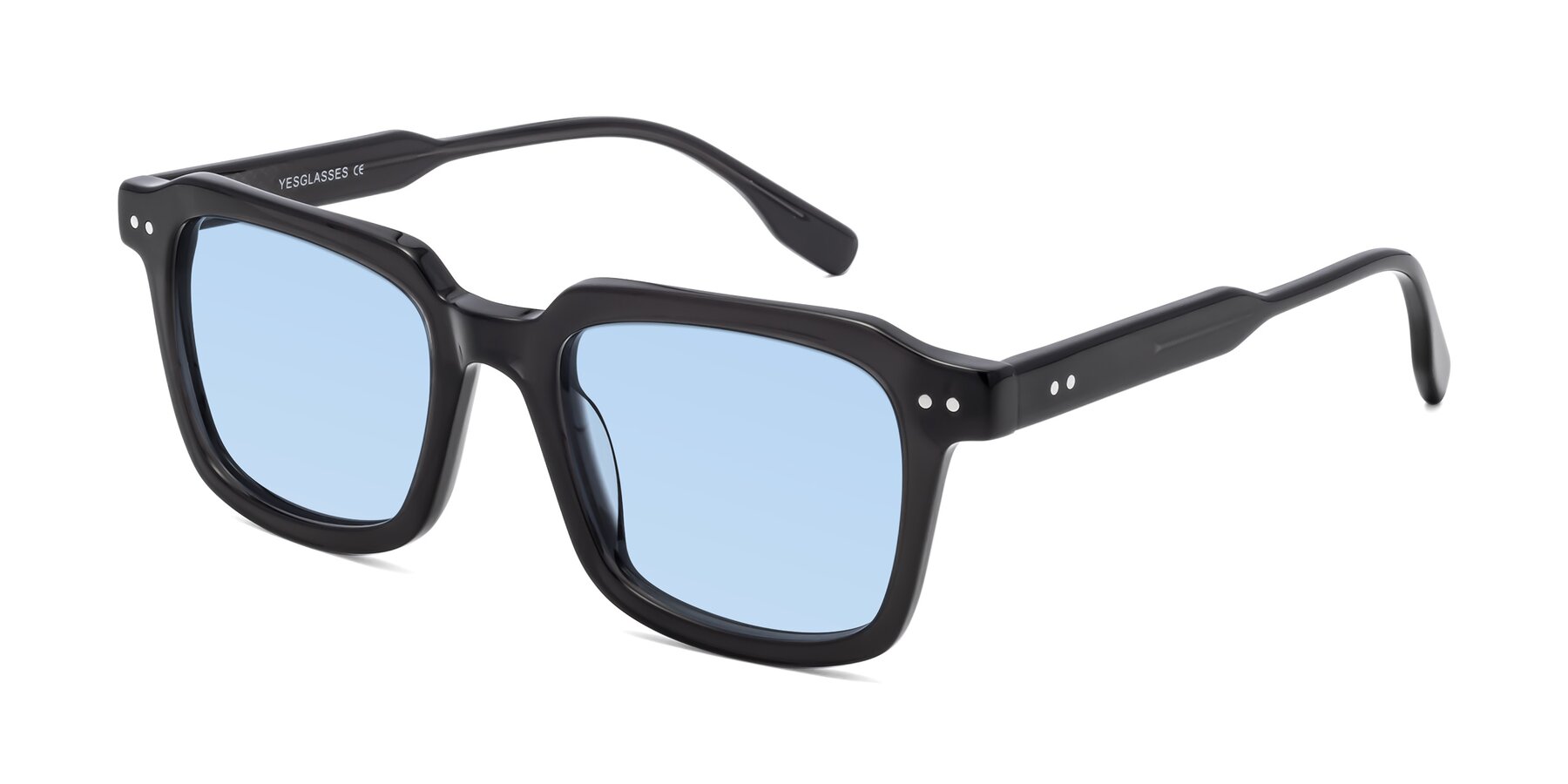 Angle of St. Mark in Dark Gray with Light Blue Tinted Lenses