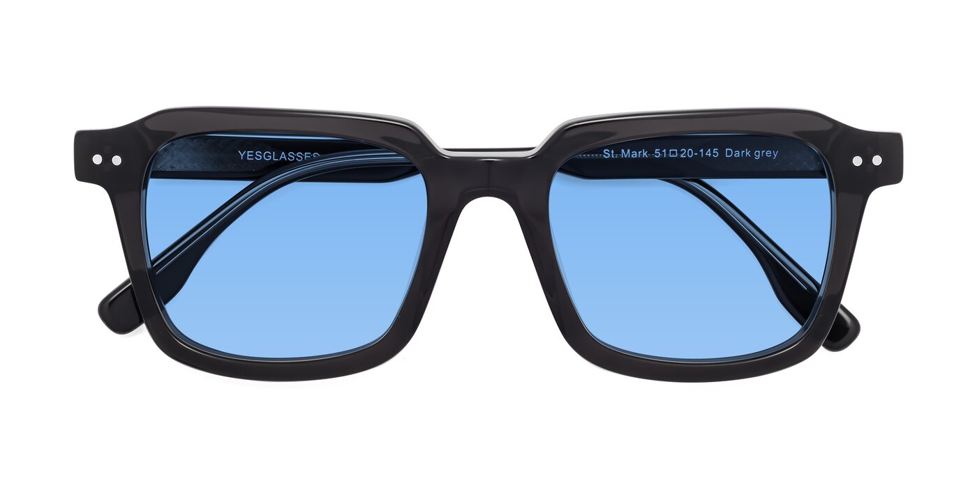 St. Mark - Dark Gray Tinted Sunglasses