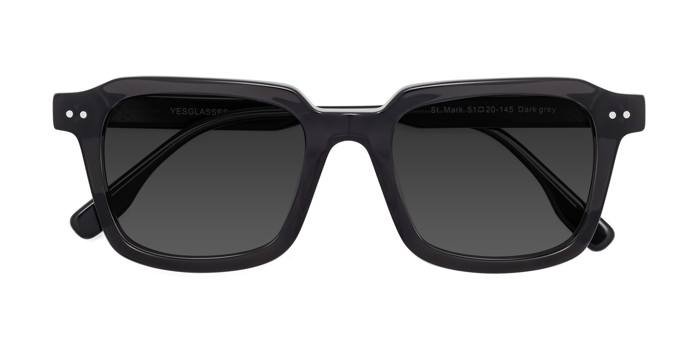 St. Mark - Dark Gray Tinted Sunglasses