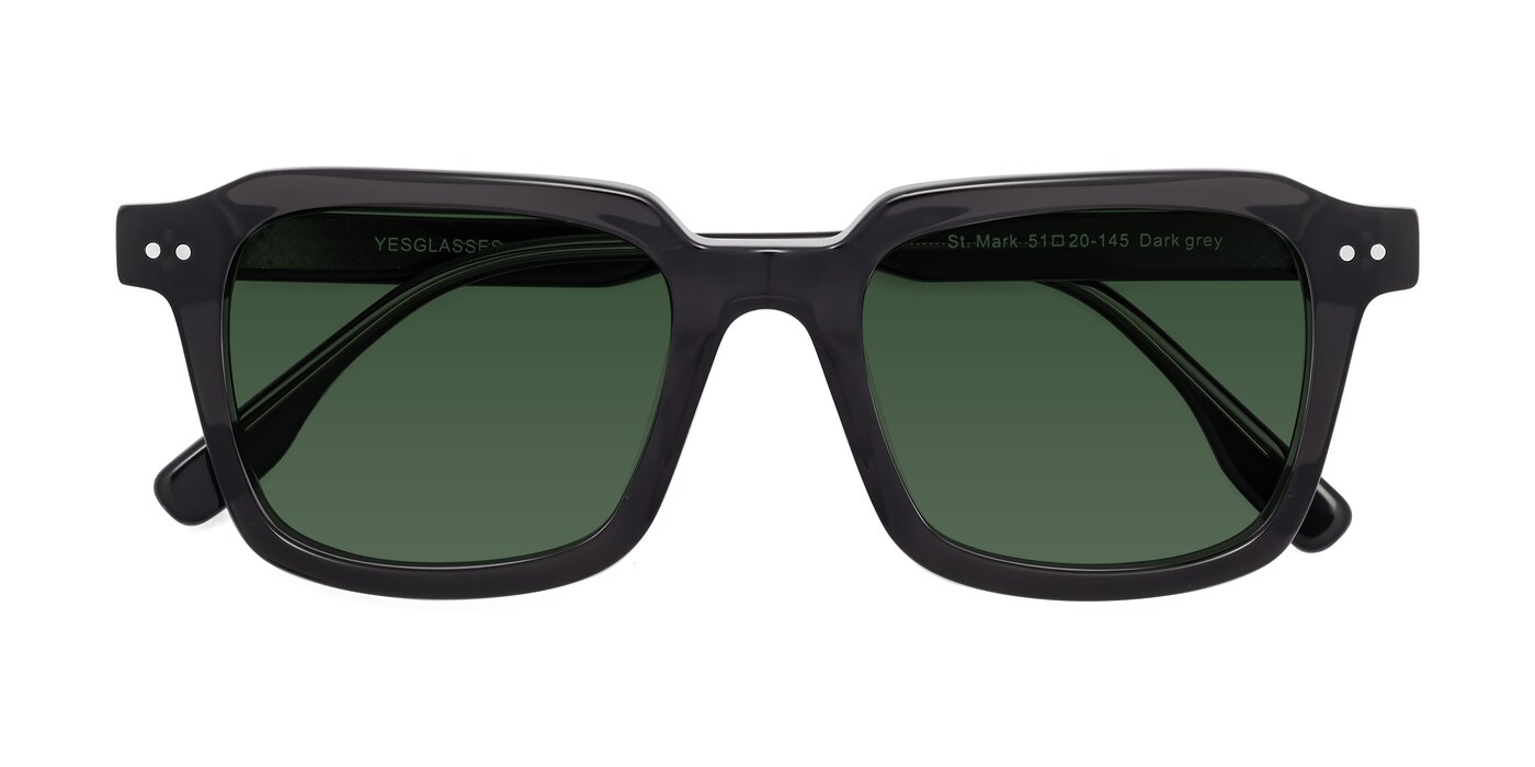 St. Mark - Dark Gray Tinted Sunglasses