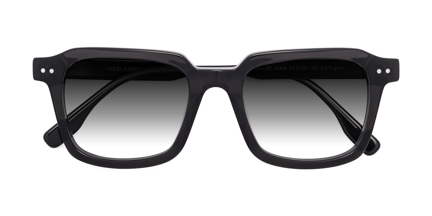 St. Mark - Dark Gray Gradient Sunglasses