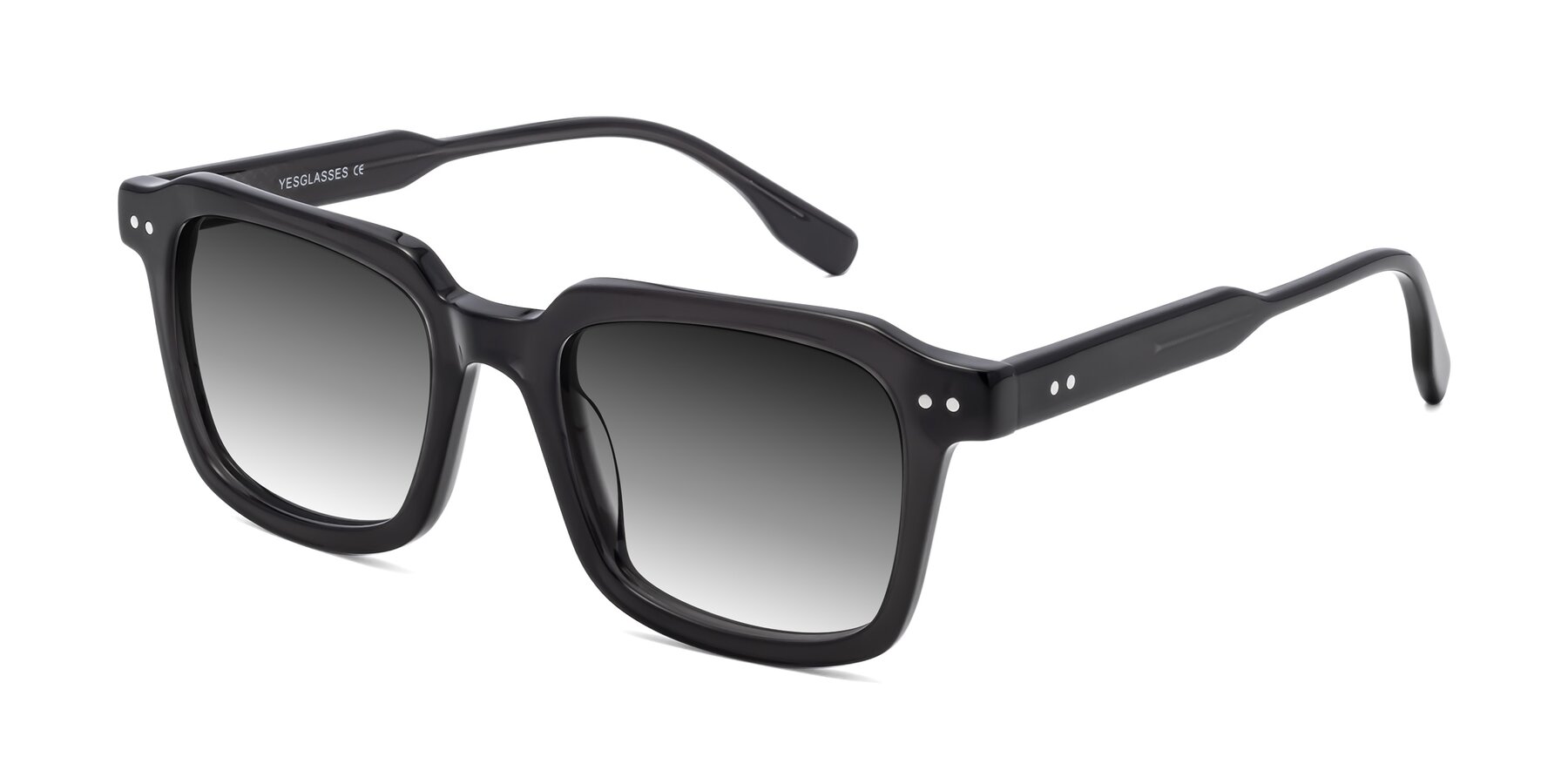 Angle of St. Mark in Dark Gray with Gray Gradient Lenses