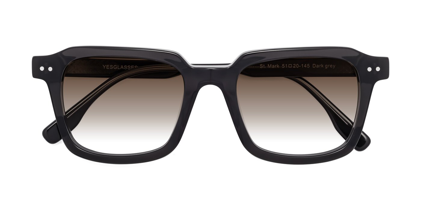 St. Mark - Dark Gray Gradient Sunglasses