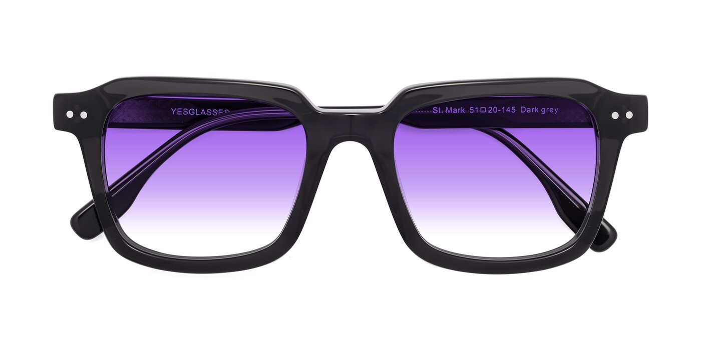 St. Mark - Dark Gray Gradient Sunglasses
