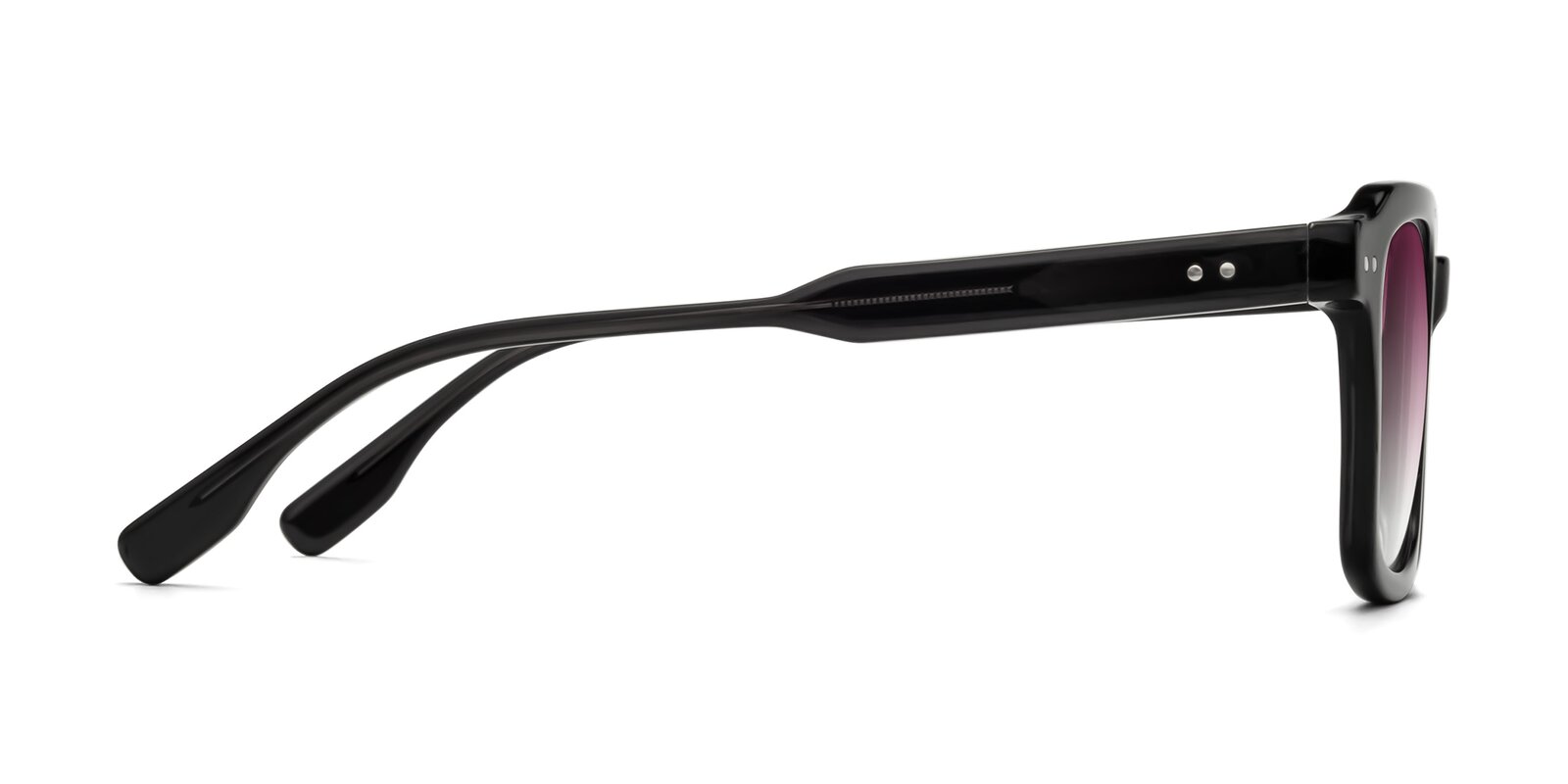 Men's Square Acetate Sunglasses with Gradient Lenses main image 1