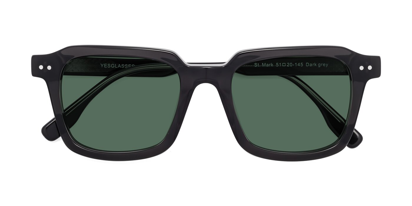 St. Mark - Dark Gray Polarized Sunglasses