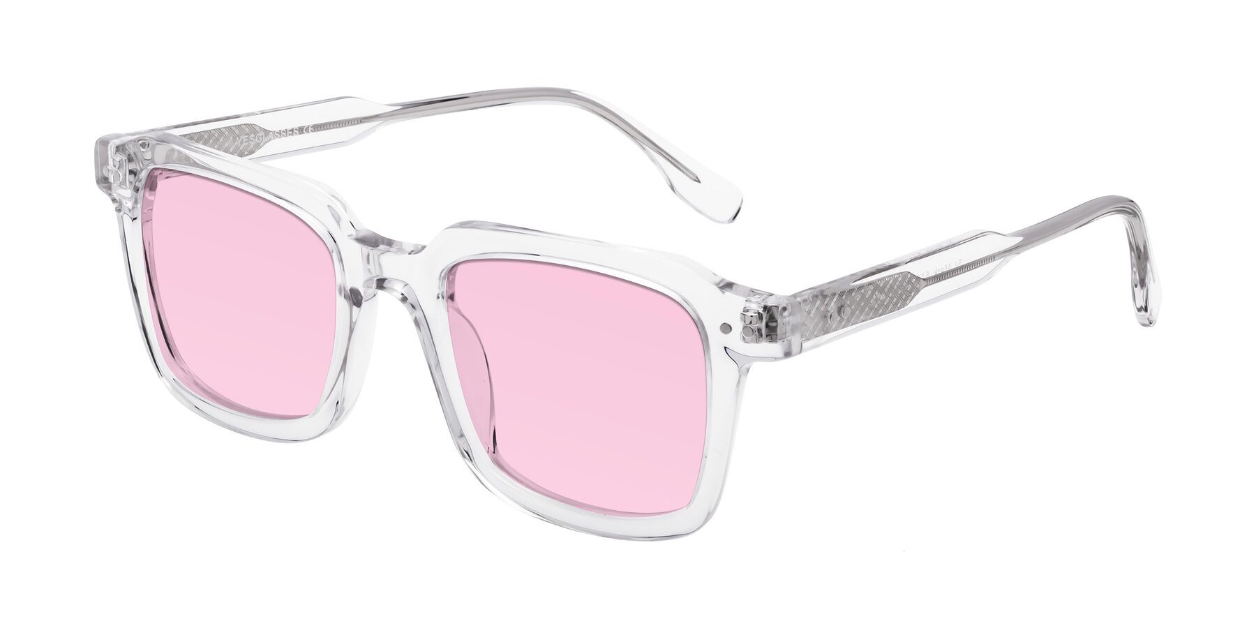 Angle of St. Mark in Clear with Light Pink Tinted Lenses