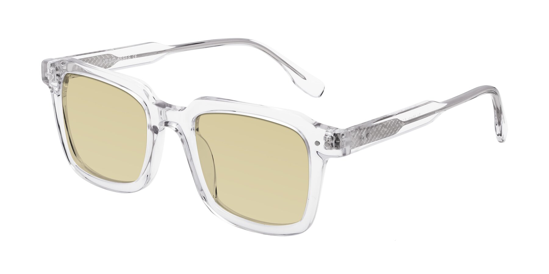Angle of St. Mark in Clear with Light Champagne Tinted Lenses