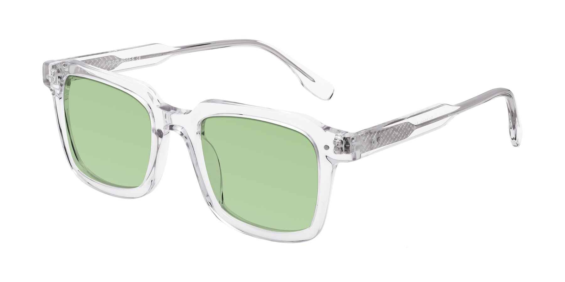 Angle of St. Mark in Clear with Medium Green Tinted Lenses