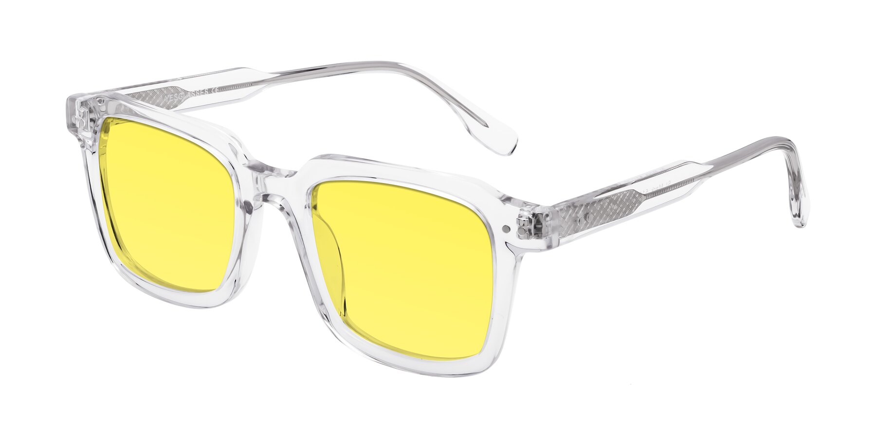 Angle of St. Mark in Clear with Medium Yellow Tinted Lenses