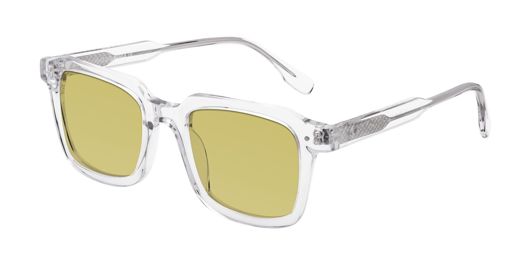 Angle of St. Mark in Clear with Medium Champagne Tinted Lenses