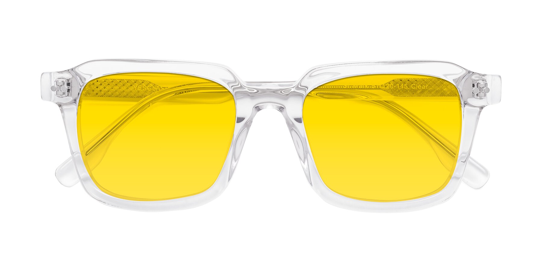 Folded Front of St. Mark in Clear with Yellow Tinted Lenses