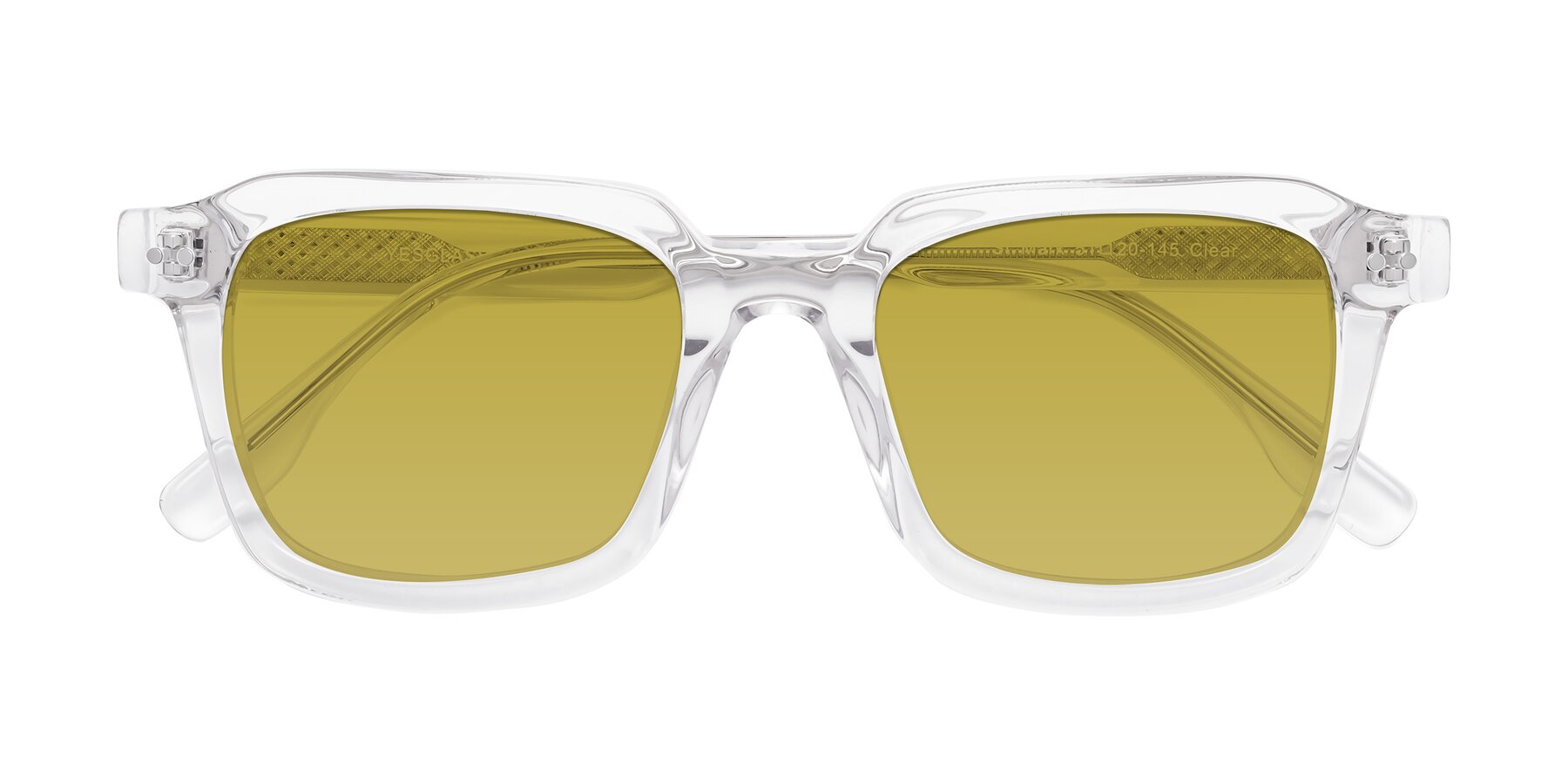 Folded Front of St. Mark in Clear with Champagne Tinted Lenses