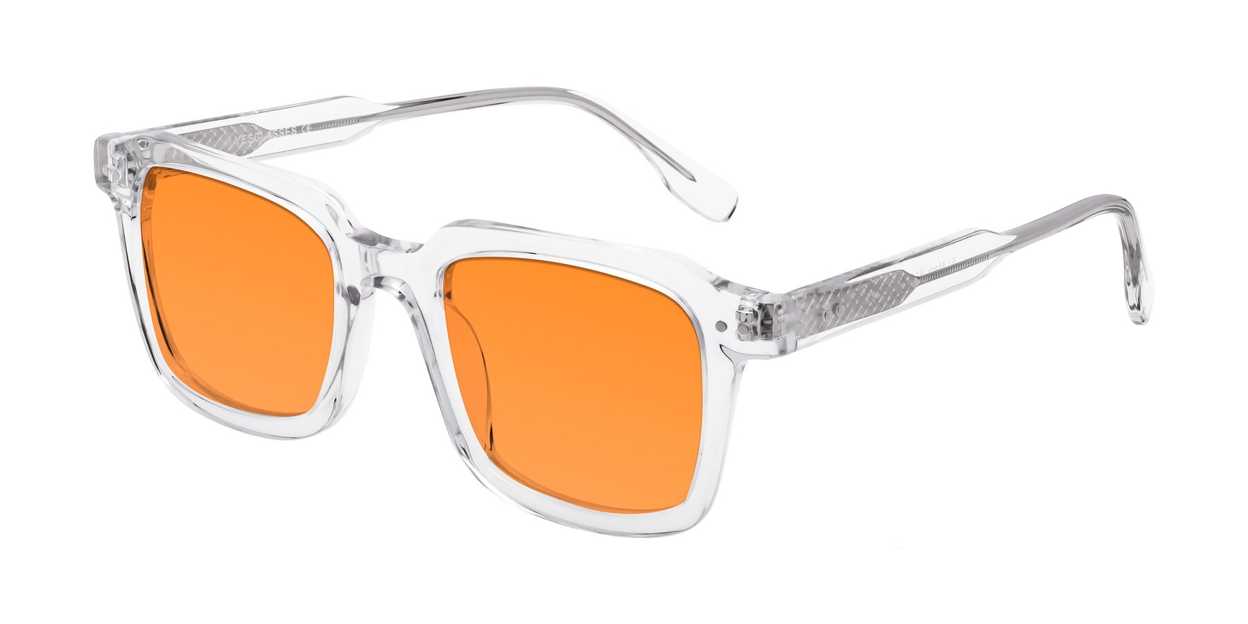 Angle of St. Mark in Clear with Orange Tinted Lenses