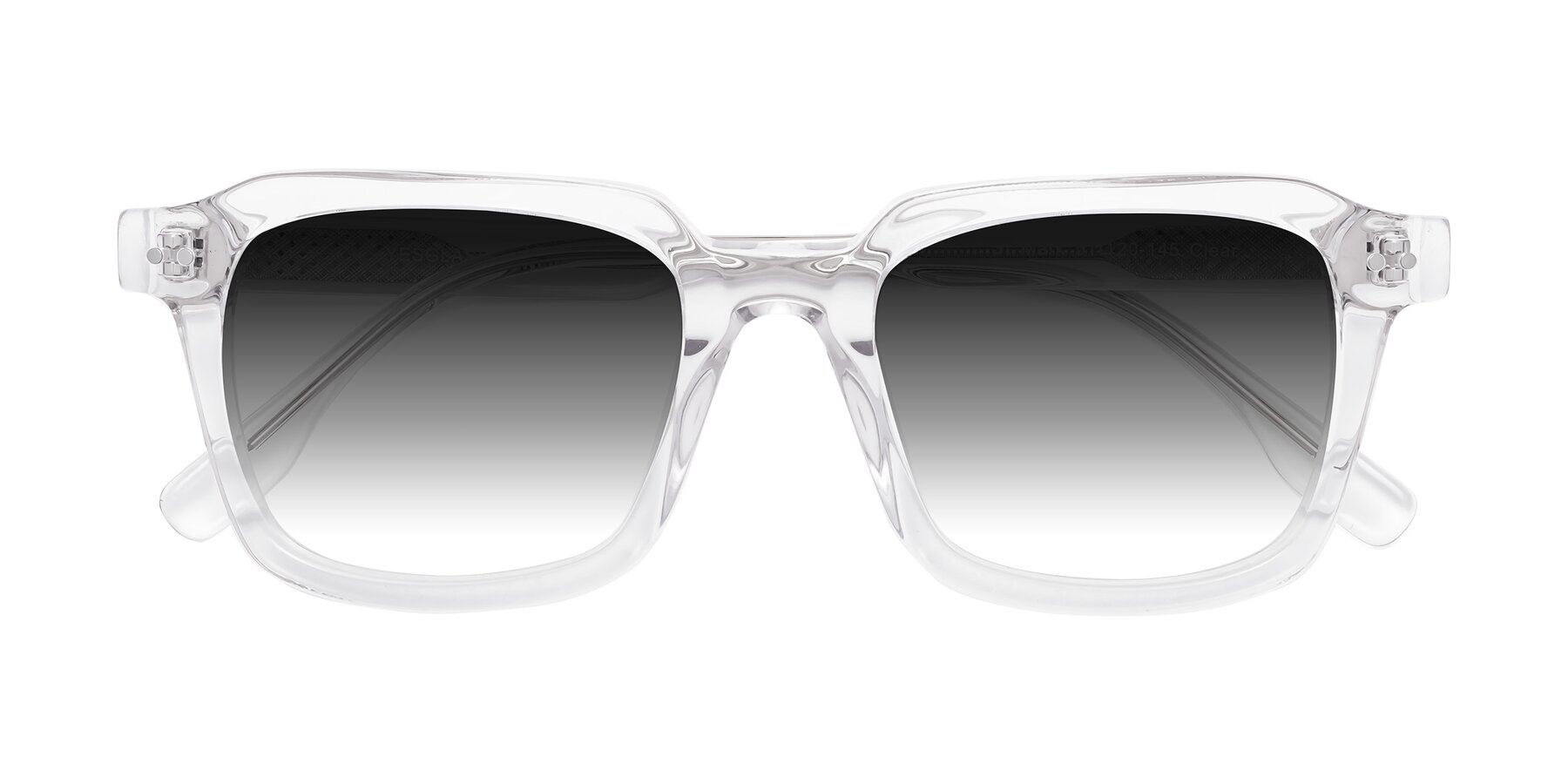 Folded Front of St. Mark in Clear with Gray Gradient Lenses