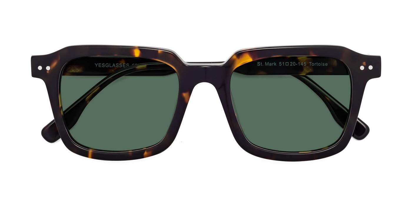 St. Mark - Tortoise Polarized Sunglasses