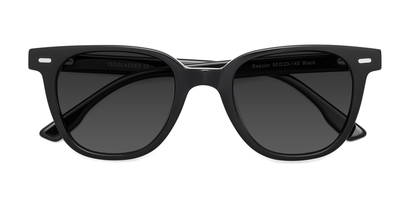 Beacon - Black Tinted Sunglasses