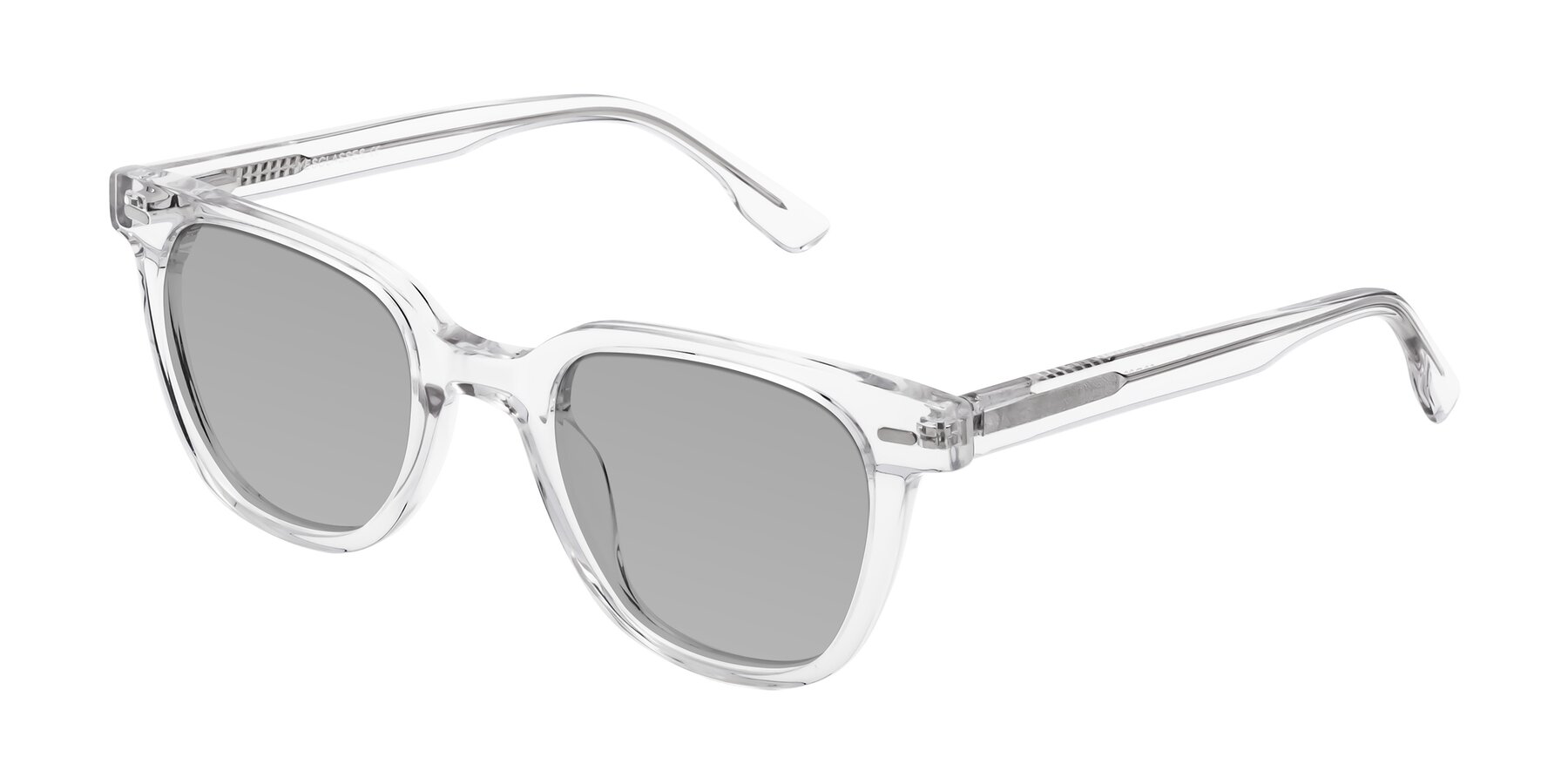 Angle of Beacon in Clear with Light Gray Tinted Lenses