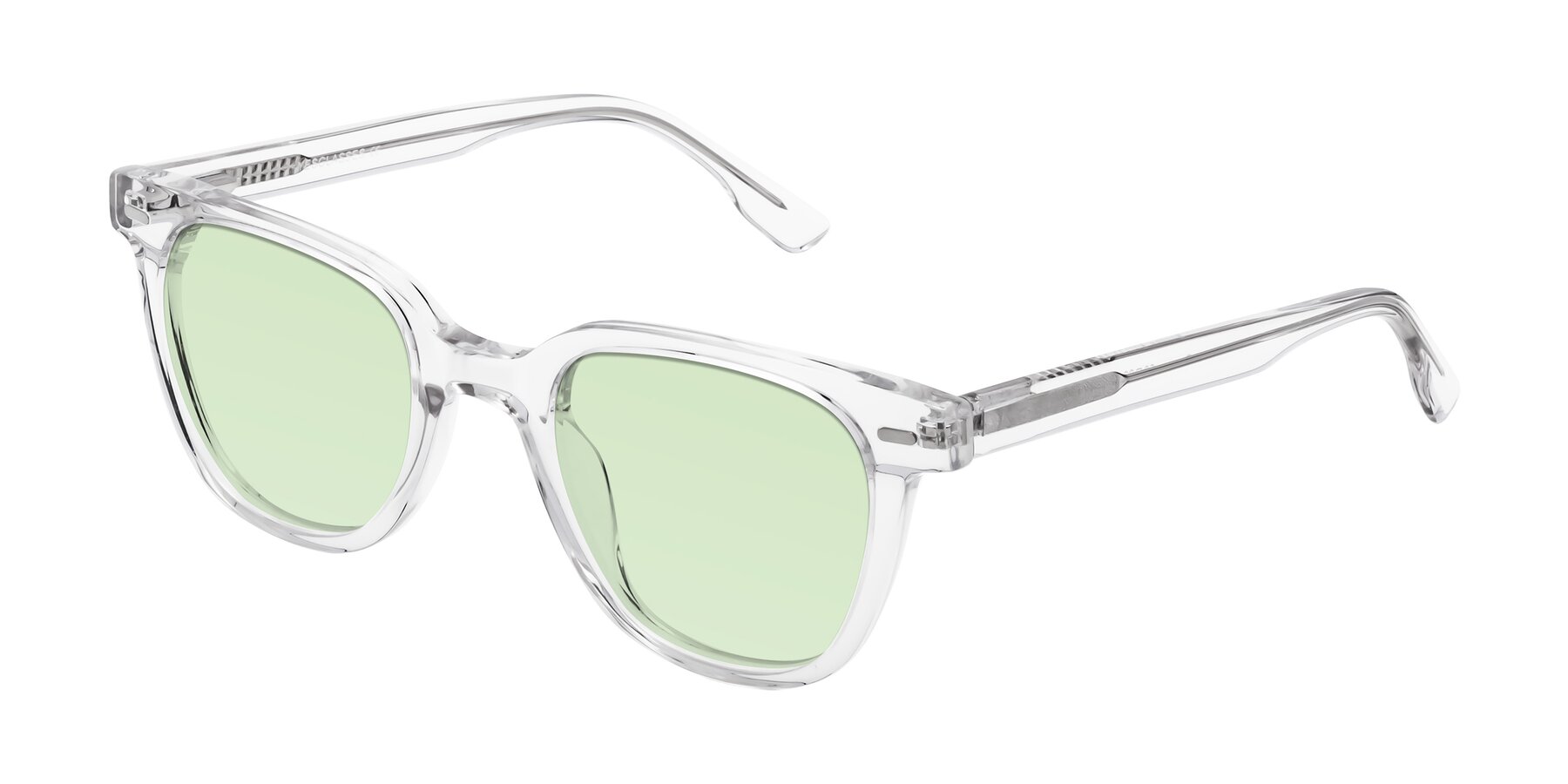 Angle of Beacon in Clear with Light Green Tinted Lenses